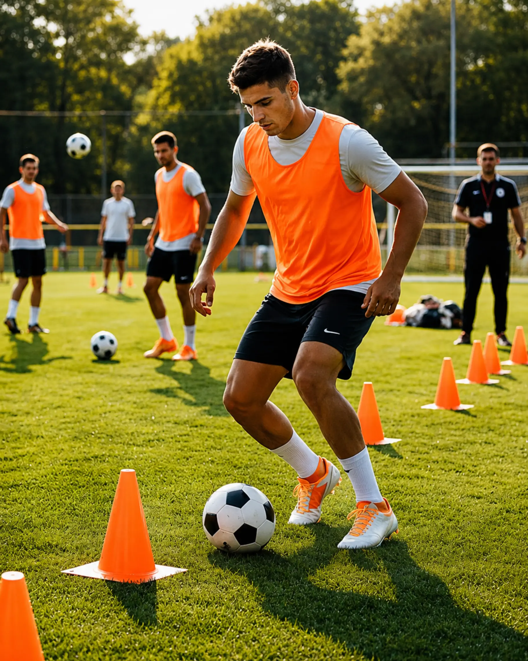Senior athletes training at UDSA academy in Abu Dhabi